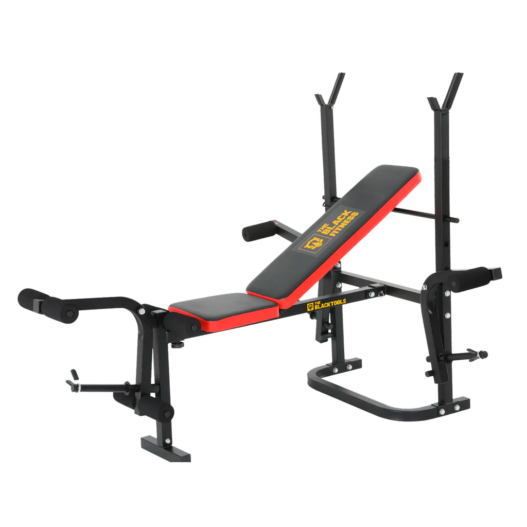 Banco De Supino Aparelho De Musculacao Academia Em Casa Residencial Ginastica The Black Tools em Oferta na Shopee