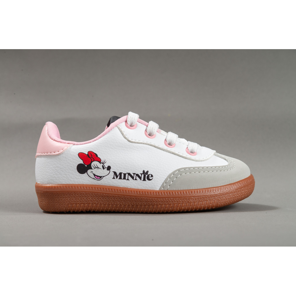 Tenis Infantil Minnie Meninas Moda Casual Disney Original