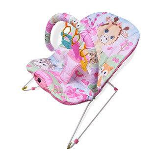 Cadeira de Descanso Vibratória e Musical Girafa Gigi-Protek em Oferta na Shopee