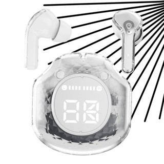 T8 Pro Fone De Ouvido Bluetooth Transparente Sem Fio Led e ante ruido em Oferta na Shopee