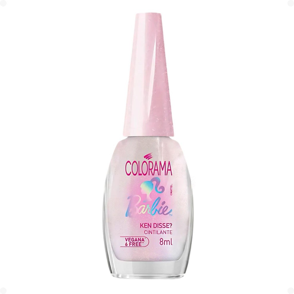 Esmalte Cintilante Colorama Barbie Ken Disse? 8ml