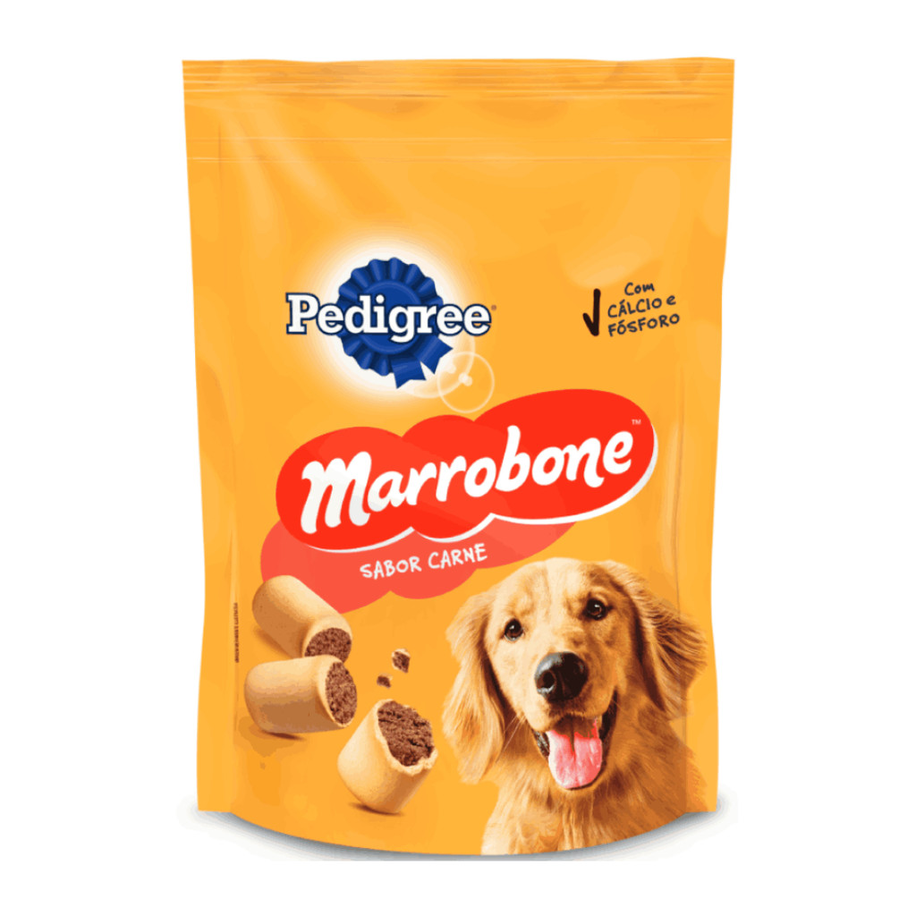 Marrobone Biscoito Pedigree Para Cães Sabor Carne 500g em Oferta na Shopee
