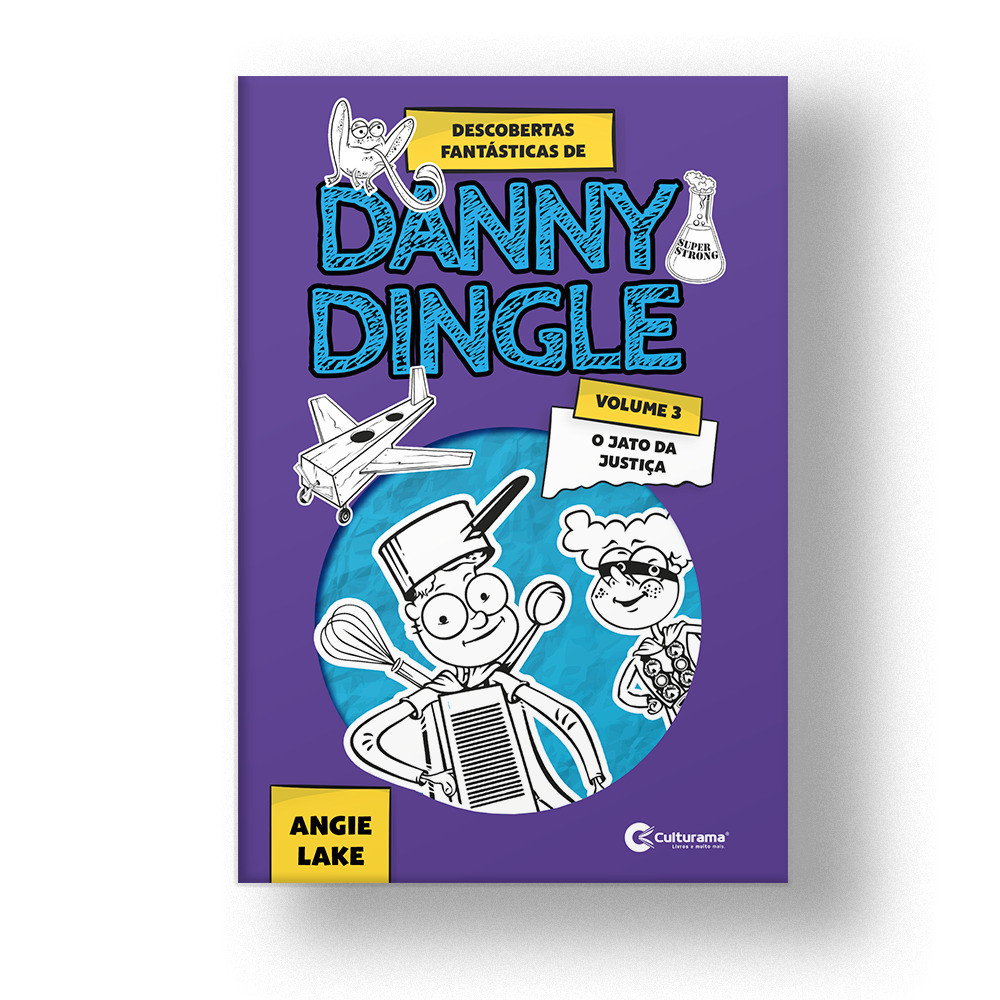 Descobertas Fantásticas de Danny Dingle - O Jato da Justiça em Oferta na Shopee