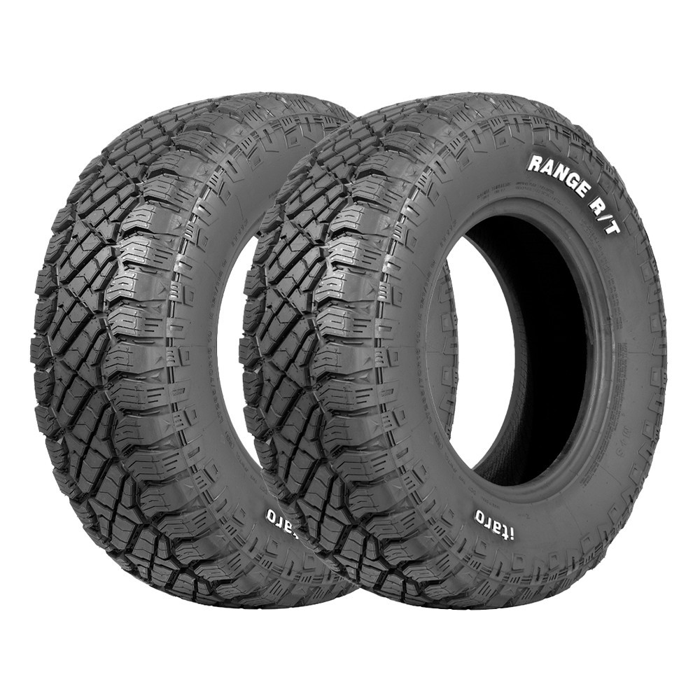 Jogo 2 Pneus Itaro Aro 16 IT113 265/70R16 121Q - Letra Branca - Spare Parts and Accessories for Vehicles
