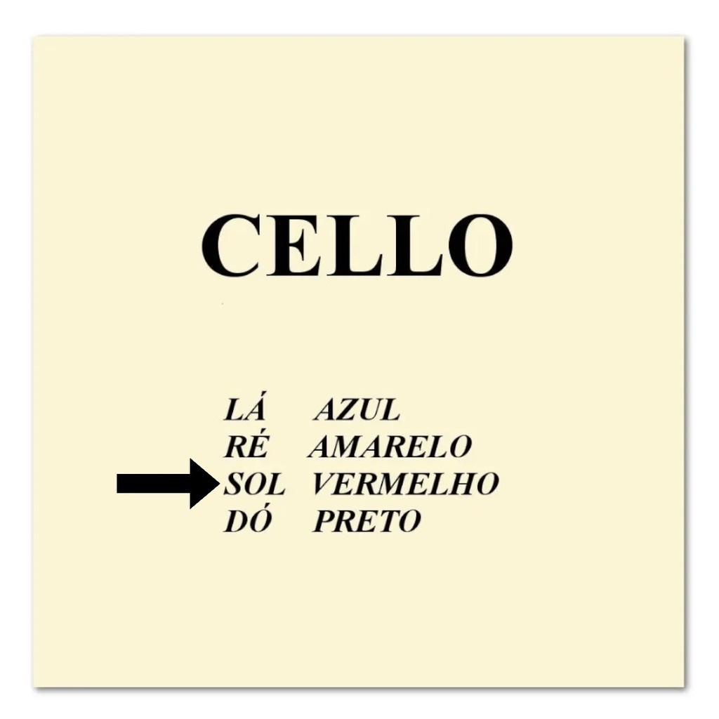 Corda Avulsa Sol Cello Violoncelo Mauro Calixto
