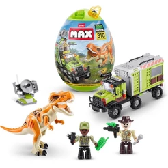 Blocos de Construção Max, Candide, Dino Adventure 304 peças