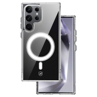 Capa Case Capinha MagSafe Transparente para Samsung Galaxy S24 Ultra -Carregamento Sem Fio - Gshield em Oferta na Shopee