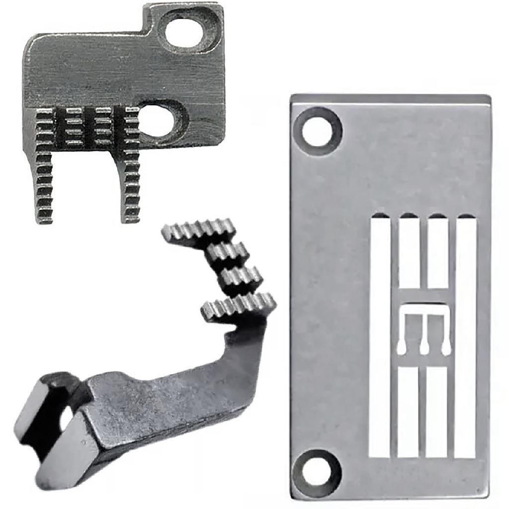 Chapa Agulha Dentes Jinji Gk73 Colarete Galoneira Industrial Textil