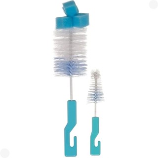 Kit Escovas Para Mamadeira Com Esponja Azul 5414 - Buba em Oferta na Shopee