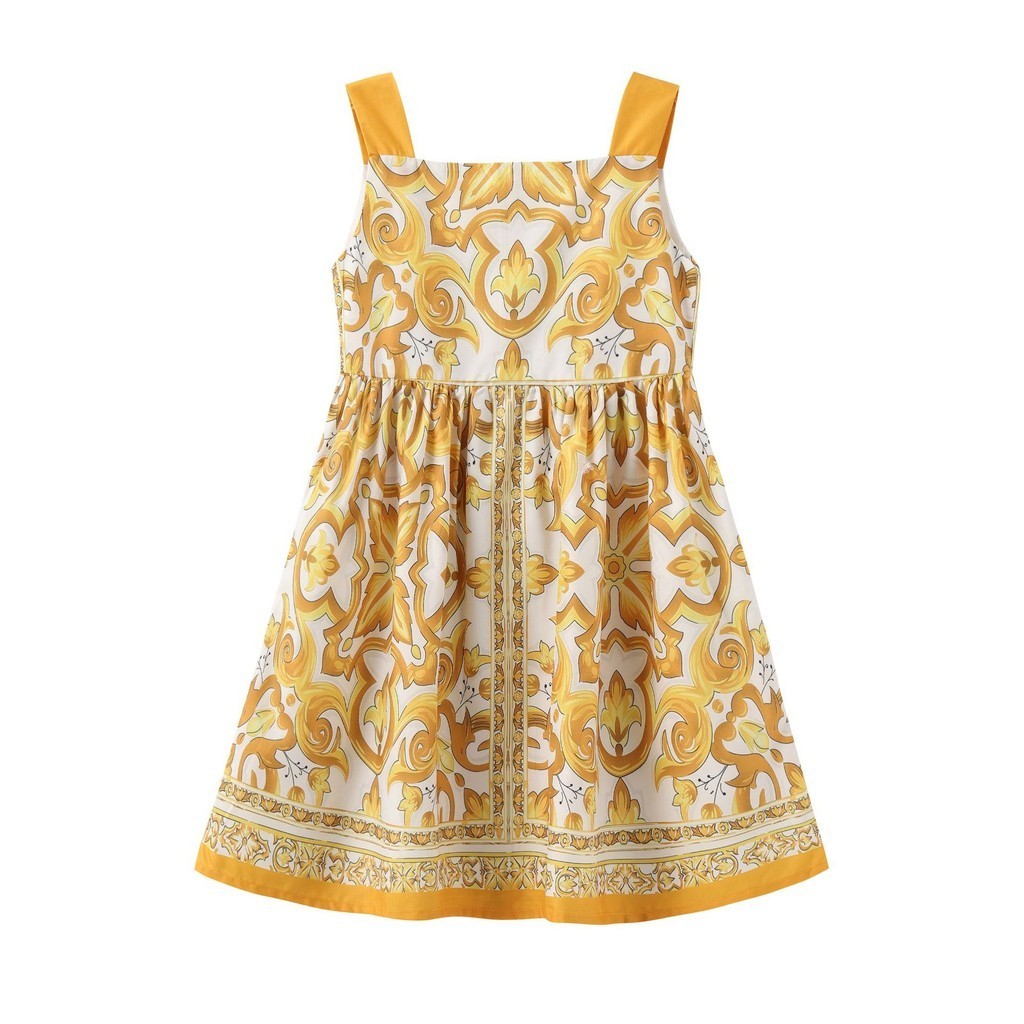 Vestido De Criança Para Meninas Menina De Manga Curta Festa em Oferta na Shopee