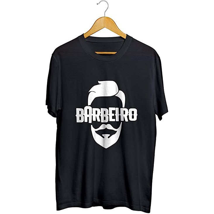 Camisa Masculina Barbeiro - Camiseta Barbearia