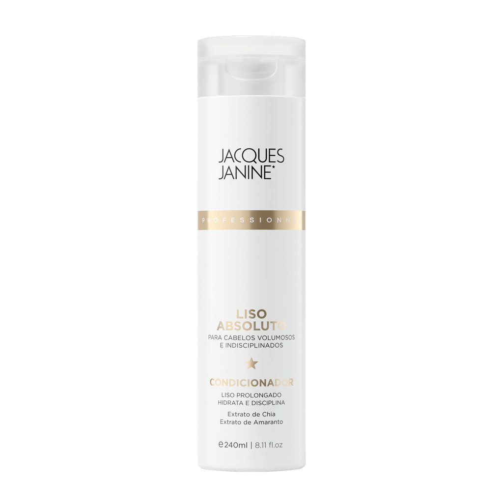 Condicionador Leave-In Antifrizz Liso Absoluto Jacques Janine 240ml - Beauty