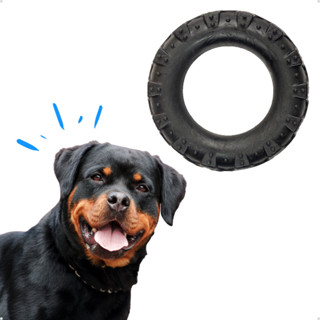Brinquedo Pneu de Borracha Resistente Maciço para Cães 2D Pet em Oferta na Shopee