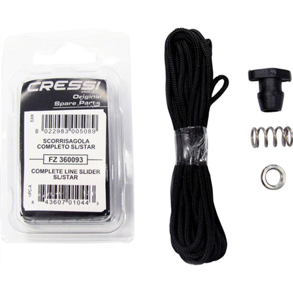 Kit Reposição Completo Flecha Seta Arbalete Cressi Sl Star Complete Line