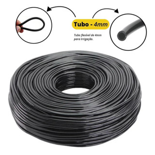 Mangueira Microtubo Para Irrigação 100 A 300 Metros PVC 4/6mm 1/4" Flexível em Oferta na Shopee
