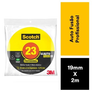 Fita Isolante de Autofusao 3M SCOTCH 23 19MM X 2M em Oferta na Shopee