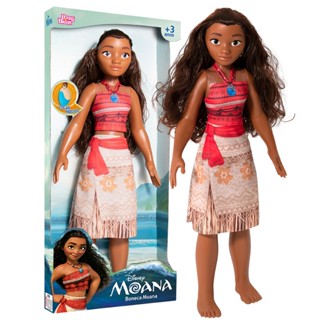 Boneca Moana Princesa Disney Articulada 55Cm Com Colar Acessório Infantil Original em Oferta na Shopee