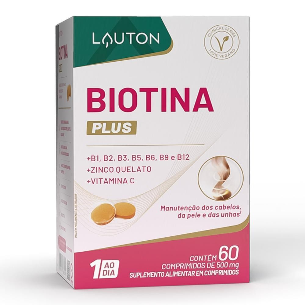 BIOTINA PLUS COM 60 CÁPSULAS em Oferta na Shopee