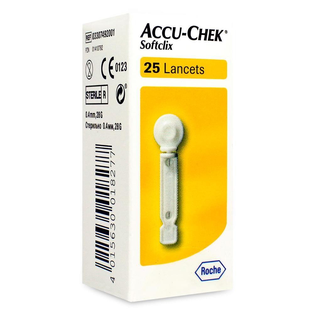 ACCU-CHEK SOFTCLIX COM 25 LANCETAS em Oferta na Shopee