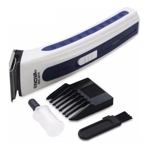 Aparador De Pelo Nova Nhc-3915 Branco 110v/220v