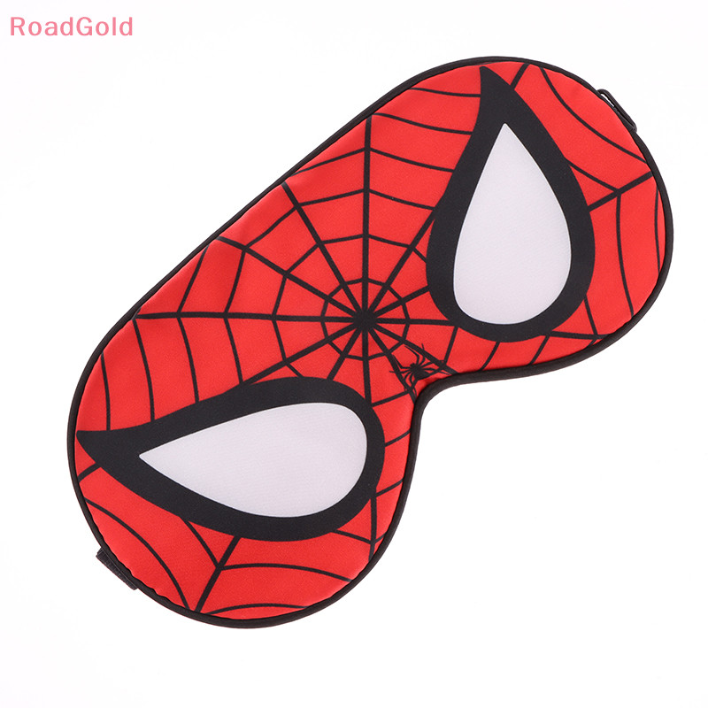 RoadGold Cartoon Spider Sleep Eye Mask Máscara De Sono Soft Travel Nap Capas À Prova De Luz Para Crianças Almoço Blackout Covers RG BELLE