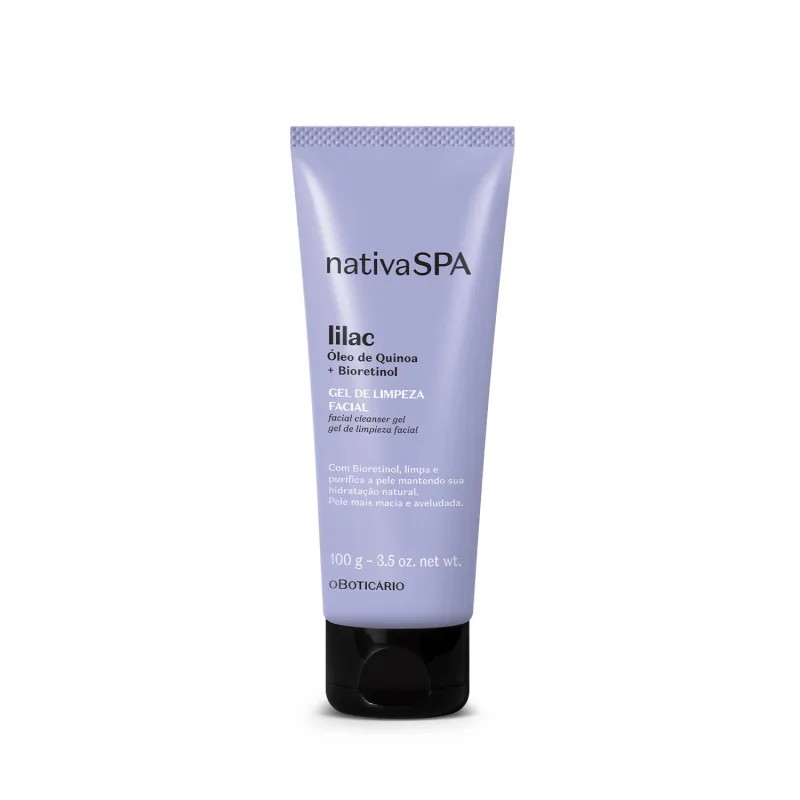 Cuide-se Bem OBoticario Gel de Limpeza lilac