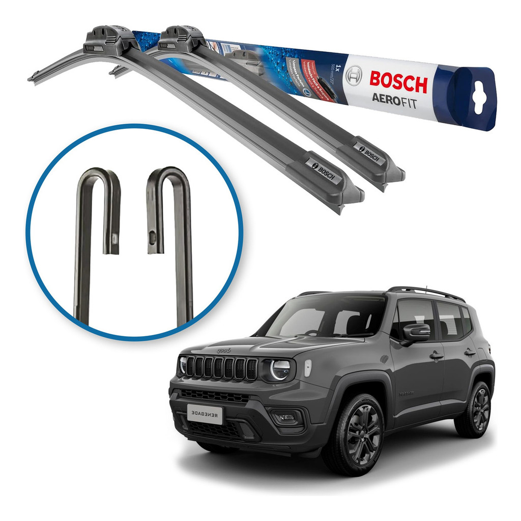 Palheta Limpador Renegade 2015 2016 2017 2018 2019 Bosch em Oferta na Shopee