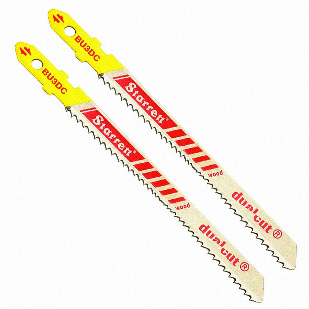 Lâmina Tico-Tico Starrett 75mm Dual-Cut p/ Madeira Corte Limpo 2Pç Bi-Metal BU3DC em Oferta na Shopee