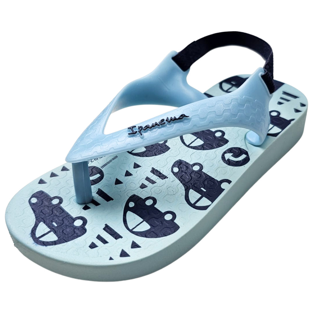 Chinelo Baby Ipanema Classic Carros - Azul Claro