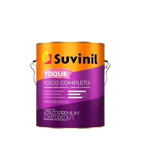 Tinta Acrílica Fosco Premium Céu Sereno 3,2l Suvinil Cores em Oferta na Shopee