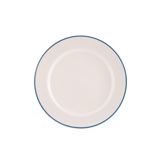 Prato de Sobremesa 19cm da linha Schmidt Real – Decoração Filete Azul em Oferta na Shopee