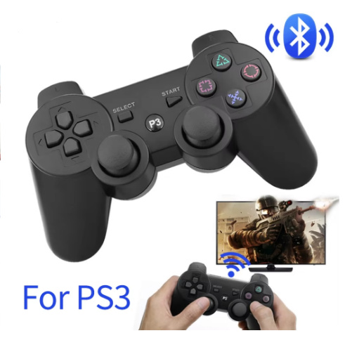 Controle Sem Fio Playstation 3 Dual Shock Wireless Joystick para Ps3 Jogos