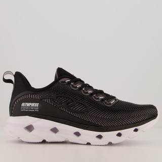 Tênis Olympikus Perfect 3 Preto e Branco em Oferta na Shopee