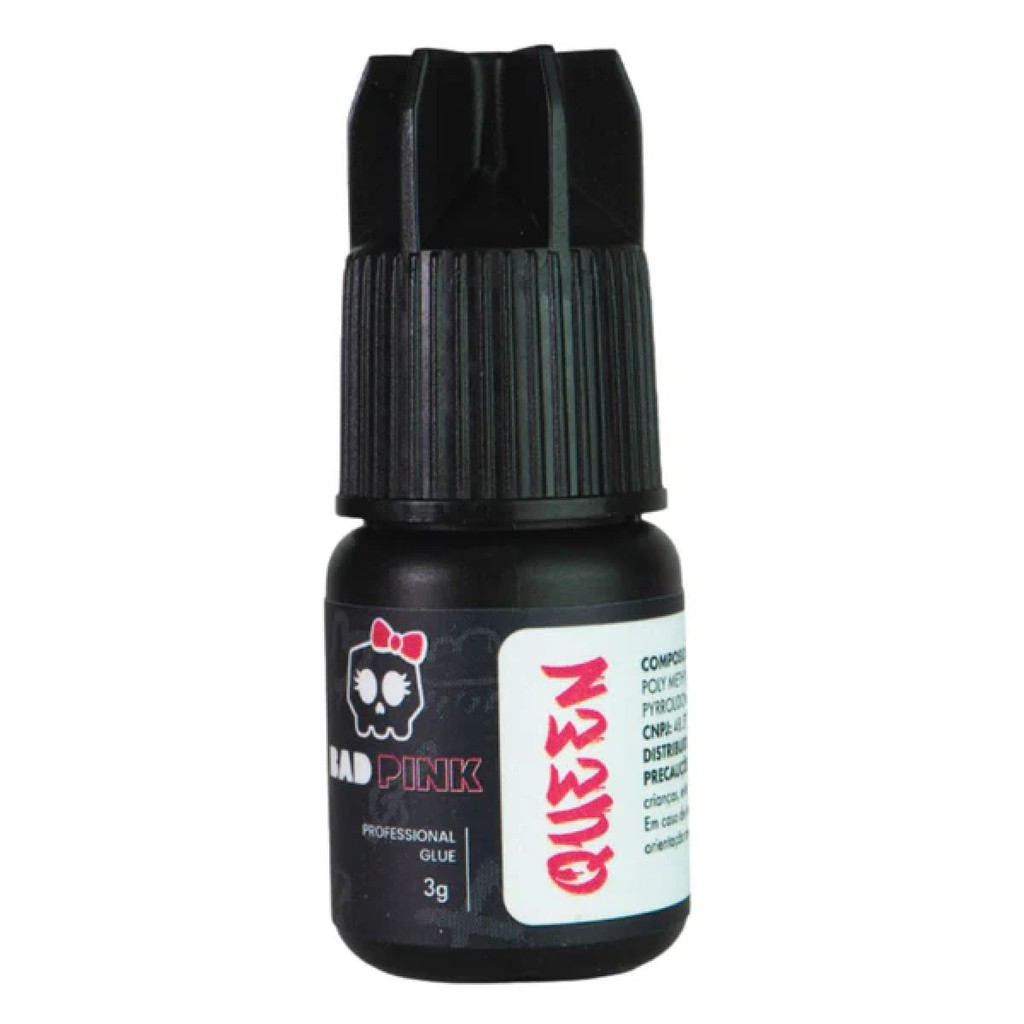 Cola Adesivo Bad Pink Queen para Extensão de Cílios 3G em Oferta na Shopee