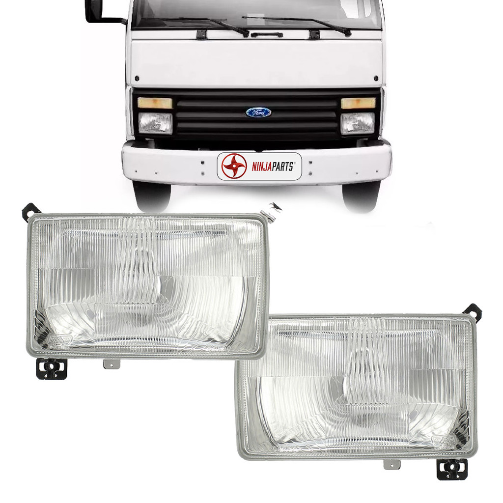 Par Farol Ford Cargo 1991 92 93 94 95 96 98 99 Antigo Nino em Oferta na Shopee