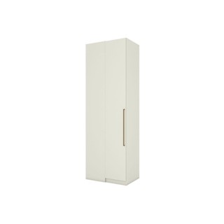 Modulado de Quarto Guarda Roupa Canto Reto c/ 1 Porta MC14 Seletto Areia - Henn em Oferta na Shopee