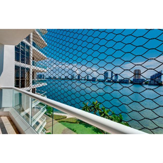 rede tela proteção  3,0mt x 1,60mt Preta em Oferta na Shopee