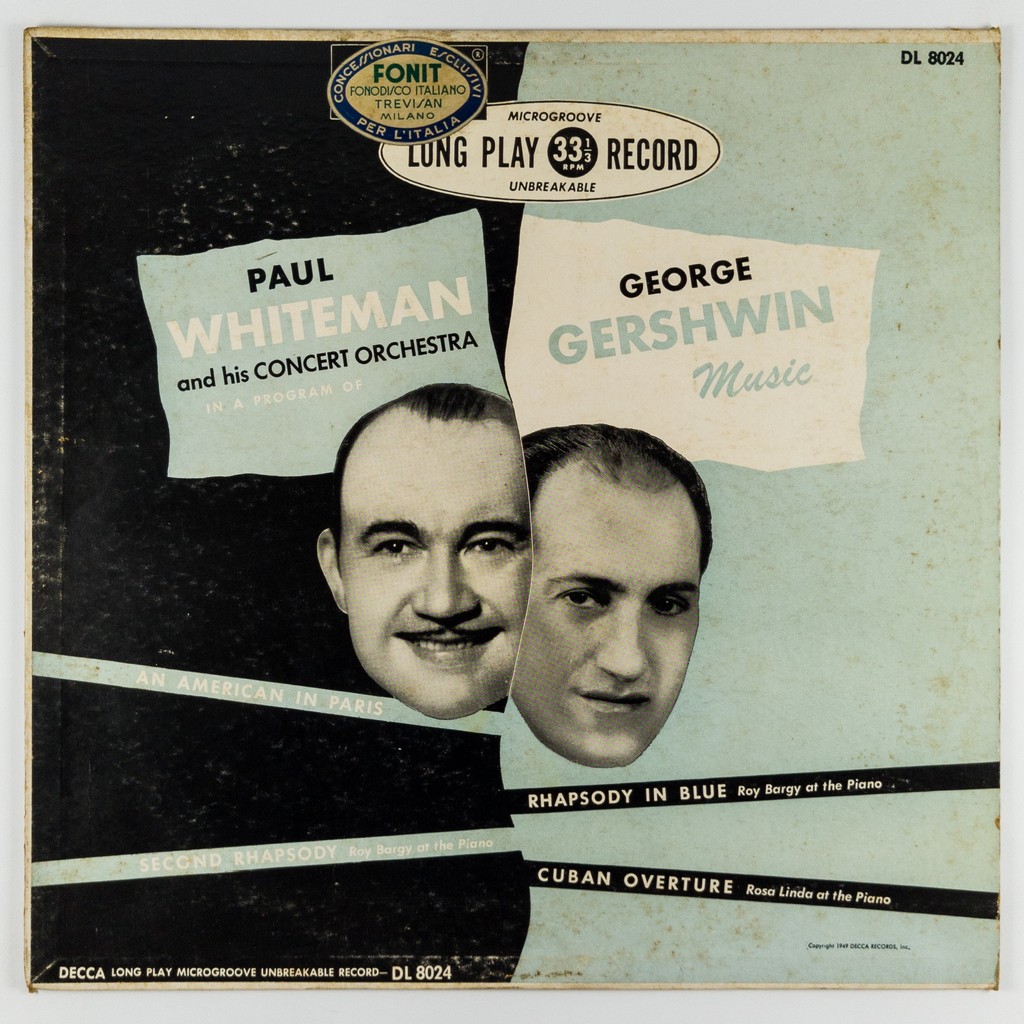 Disco Vinil LP Paul Whiteman George Gershwin Importado