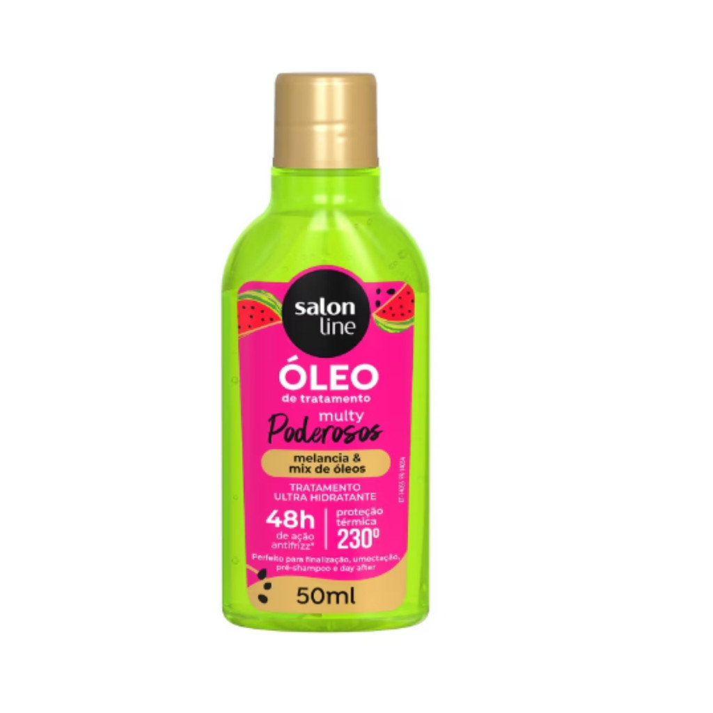 Óleo Reparador Salon Line Melancia Cachos dos Sonhos Multy Poderosos 50ml