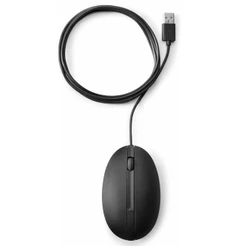 Mouse HP 125 Wired Preto 1000 DPI USB - 265A9AT