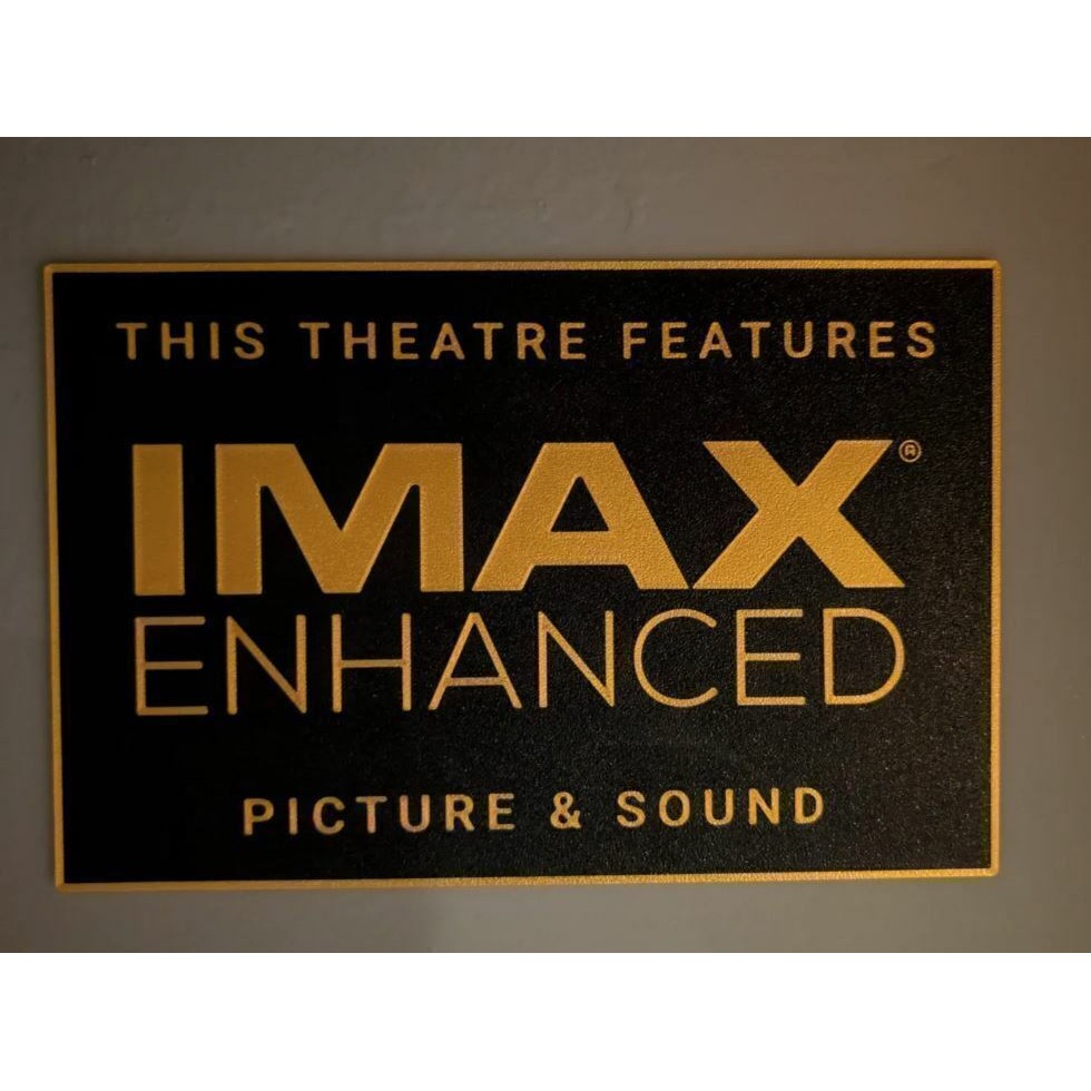 IMAX Enhanced Decoração Geek Sala De Cinema Home Theater