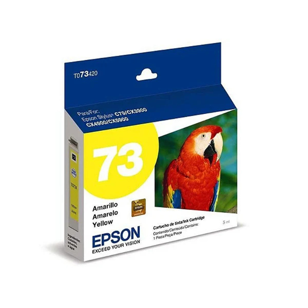 Cartucho Epson T073420 C79 CX3900 CX4900 CX5900, CX6900F CX7300 CX8300 CX9300F TX200 TX400 yellow