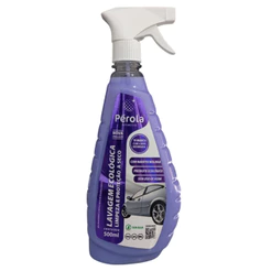 Pérola Lava Carros a Seco 500ml | Produto Ecológico Brilho Imediato e Proteção Pintura Automotiva Proteção Sem Uso Água