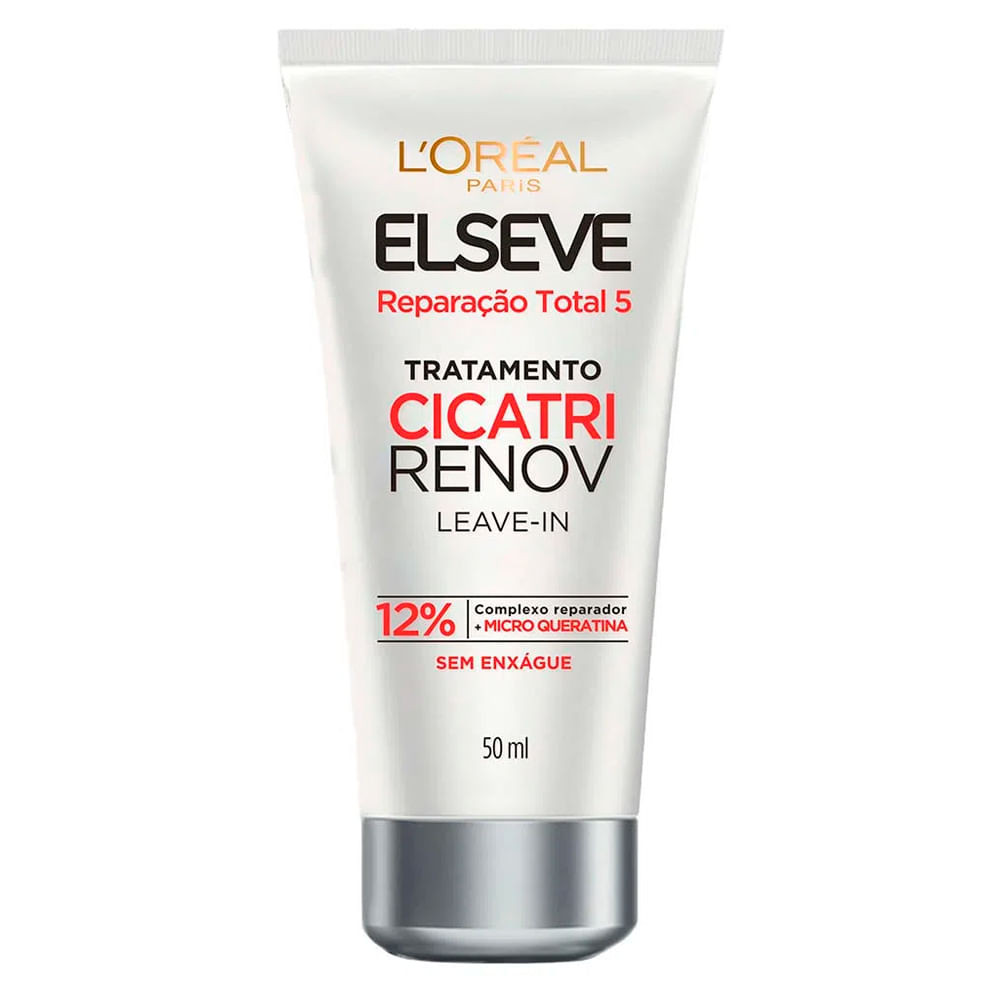 Leave-In De Tratamento Elseve RT5 Cicatri Renov 50ml - Beauty
