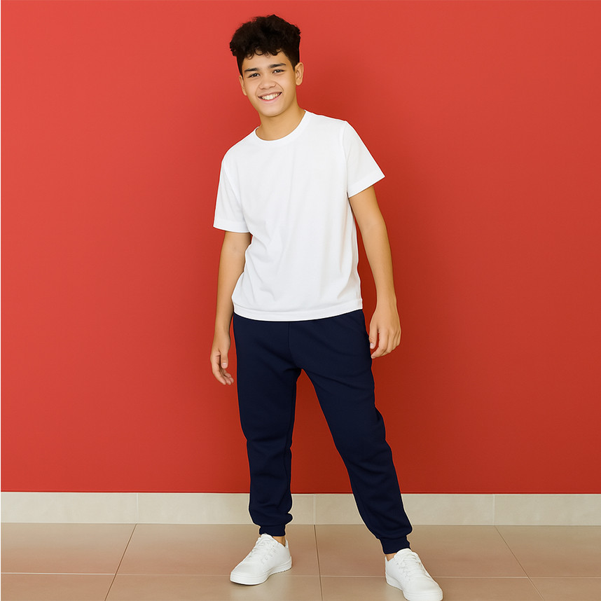 Calça Juvenil Marlan Moletom Básica em Oferta na Shopee