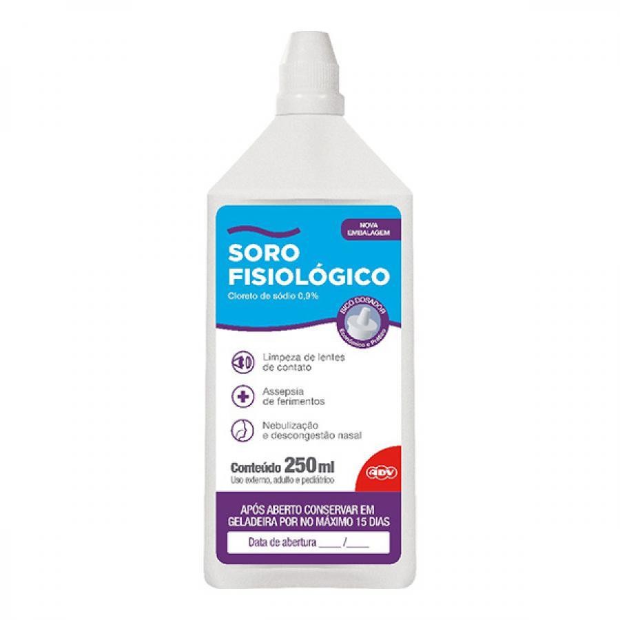 SORO FISIOLÓGICO ADV 250ML em Oferta na Shopee