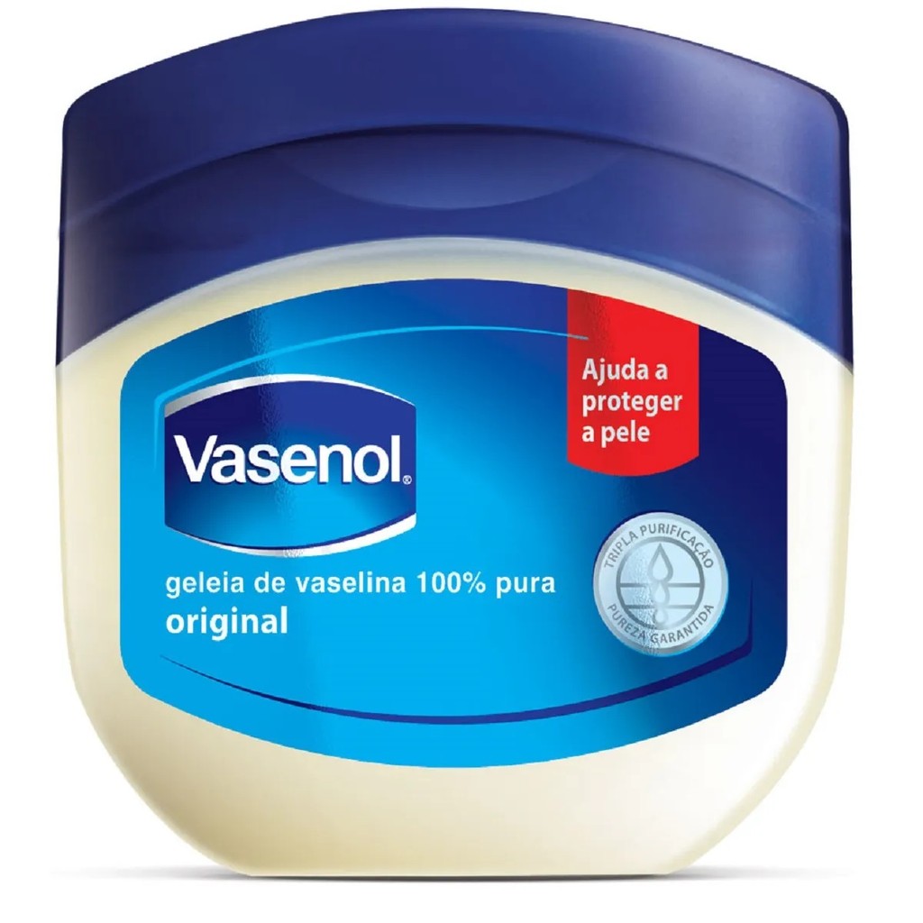 Geléia De Vaselina Vasenol Original 100% Pura 100g -Unilever