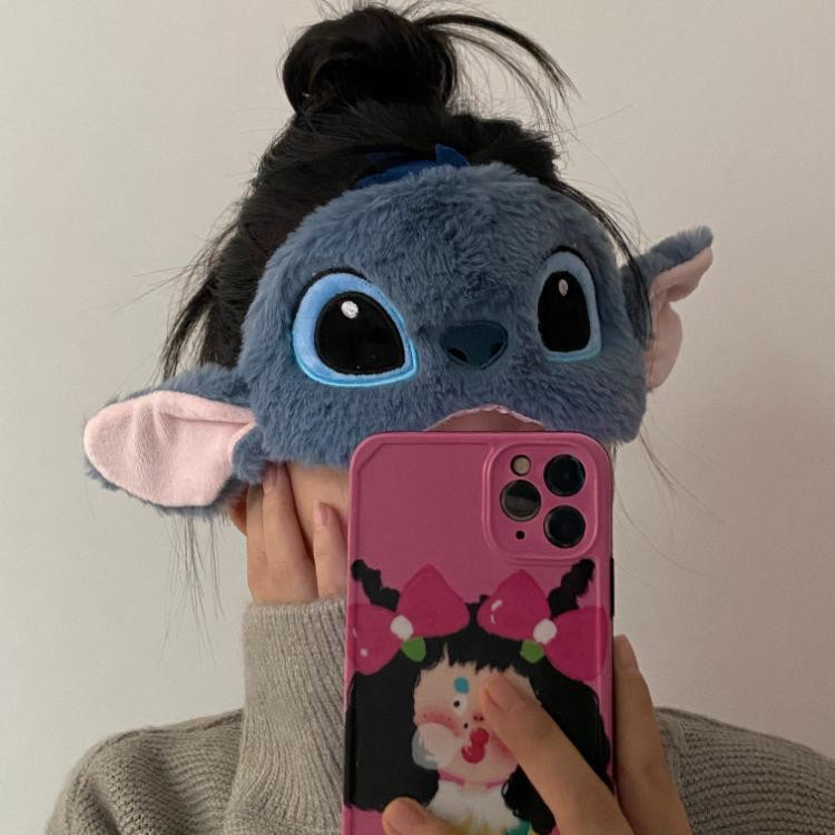 Stitch Plush Eye Máscaras Fofo Shading Sleeping Eye Mask Tapa Olho Stitch Infantil em Oferta na Shopee