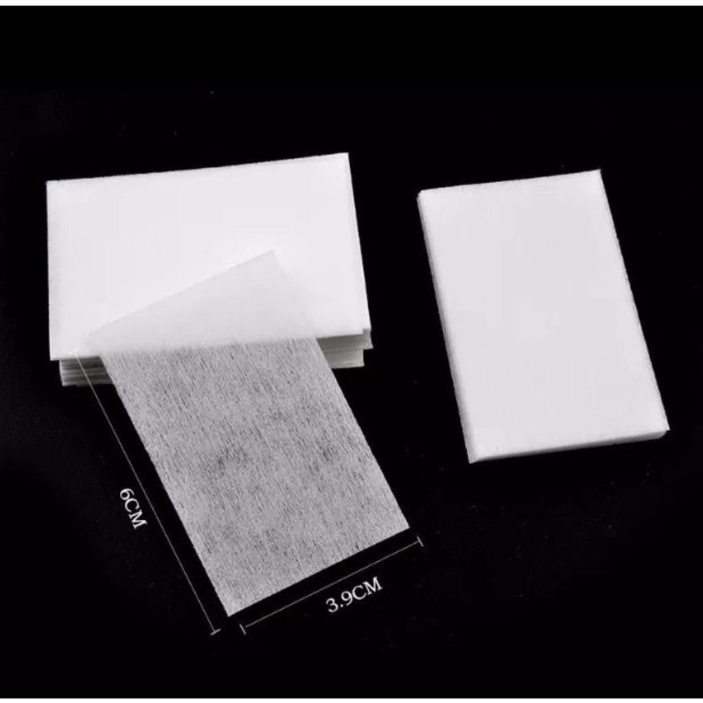 ANA1108 Algodão Prensado Lenços de Papel Para Limpeza Unhas 1000 unidades · foto 2