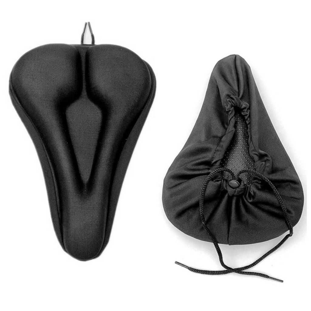 Capa para Banco Selim Bike Gel Silicone Ajustável Almofada Forro P/Bicicleta Ciclismo Confortável
